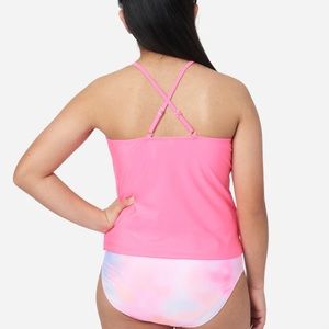 Justice plus girls tanking swim set (New with tags)